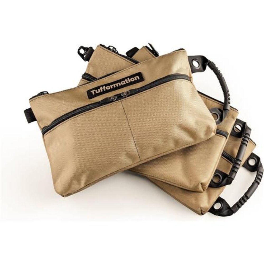 Small Tool Pouch, 3 PCS Tool Bag Organizer with Zipper. Small Tool Bag